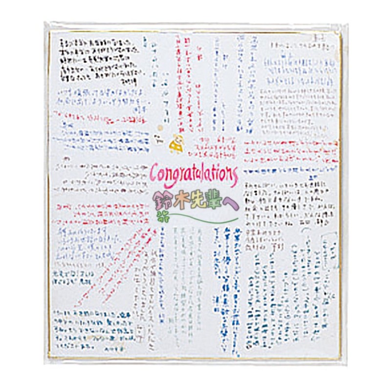 コレクト クリアポケット フタつき 色紙サイズ 10枚 CF-455