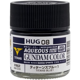 Water Based Gundam Color (Water Based Hobby Color Series) Titans Blue 1