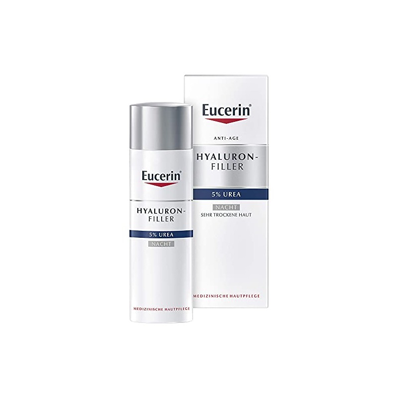 Eucerin Hyaluron-Filler 5% Urea Nacht Creme, 50 ml Cream