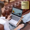Vigo Wood Lap Desk for Laptop - Laptop Tray with