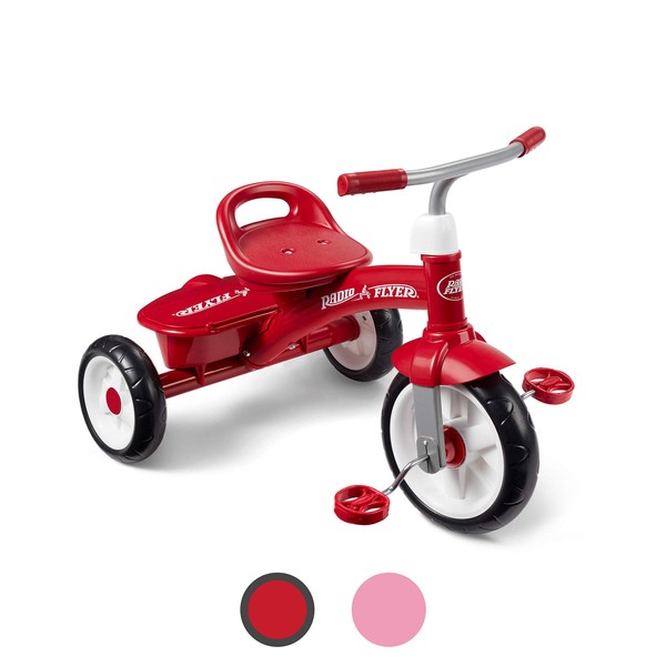 Radio Flyer Red Rider Trike, outdoor toddler tricycle, ages 2 ½ -5 ()