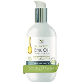 YNN Y-Not-Natural Aceite puro de emú australiano para piel, cabello y uñas | 100 ml | Grado farmacéutico | Sin refinar para una máxima biodisponibilidad | Aceite facial orgánico hidratante