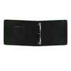 Pioneer T12JF-BK 12-Inch by 12-Inch Sewn Leatherette 3-Ring Binder, Black