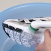 Sonic Scrubber Electric Shoe Brush, Green, Width 1.4 x Depth