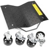 XtremepowerUS 4-Tires Premium Skates Wheel Car Dolly Repair Slide Vehicle