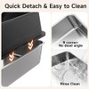 2 Pack XL Stainless Steel Litter Box with High Sides