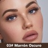 Erinde Lápiz Líquido para Cejas Doble Punta, Perfilado Preciso,#3