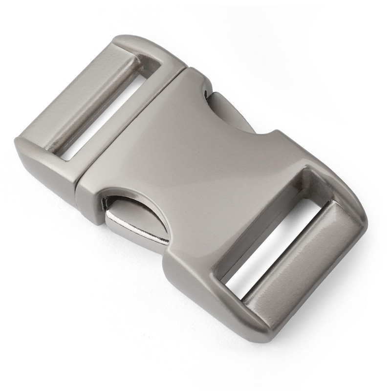 Ganzoo Metal Snap Fastener Alumaxx, Set of 4 Pieces 3/4"/