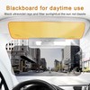 Taicols 2-in-1 Auto Blendschutz Sonnenblende, Verstellbarer Sonnenblenden Verlängerung für Auto,
