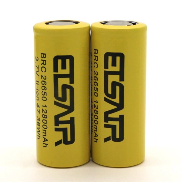 UltraFire ETSAIR 26650 Battery 12800mAh 3.7V Li-ion Rechargeable Cell For