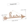 Mipcase 3sets His and Hers Wedding Chair Sign Decor for
