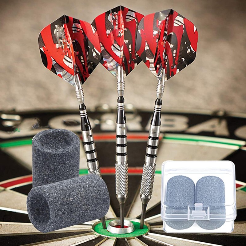 VilaGi Dart Sharpener, 2 Pcs Darts Sharpener Dart Point Sharpener,Round