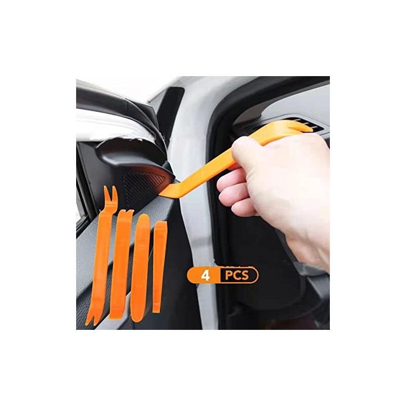 4Pcs Car Trim Removal Pry Tool,Trim Removal Tool Kit for