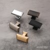 Alzassbg 15 Pack Matt Black Cabinet Knobs, 1.3 Inch(32mm) Kitchen