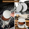 6 PCS Espresso Tools Set,Espresso Tamper,Coffee Distributor,Puck Screen,Dosing Funnel,Coffee Brush
