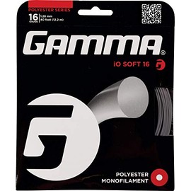 Gamma Io String Set - Charcoal, 1.28 Mm