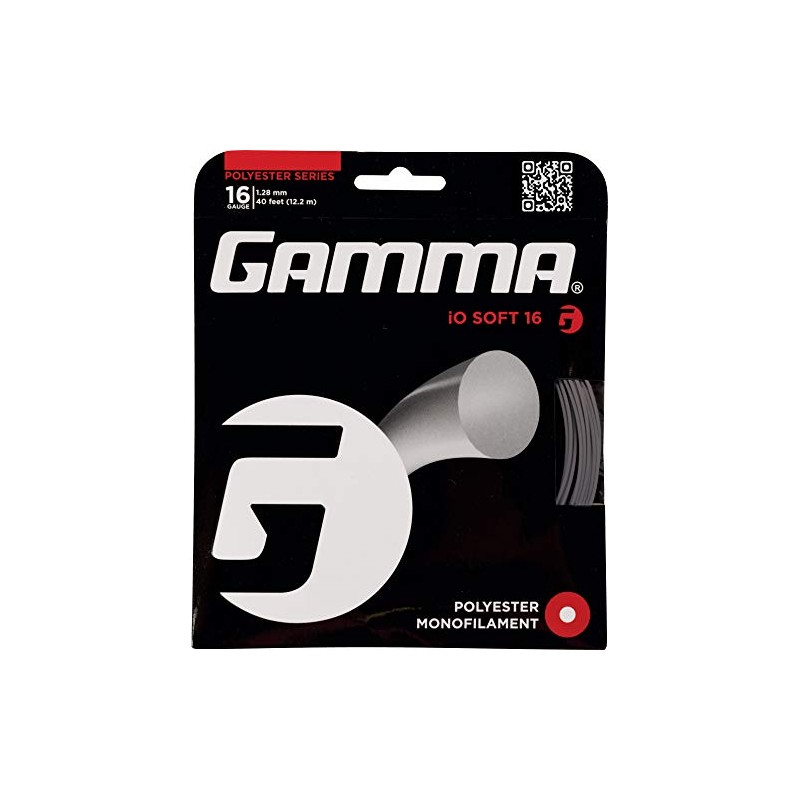 Gamma Io String Set - Charcoal, 1.28 Mm