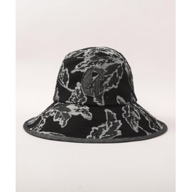 Kashira TKU00375 Women's Wide Brim Hat, Washable, UV Protection, Daily Casual, Spring and Summer, Denim Cotton, Adjustable Size, green