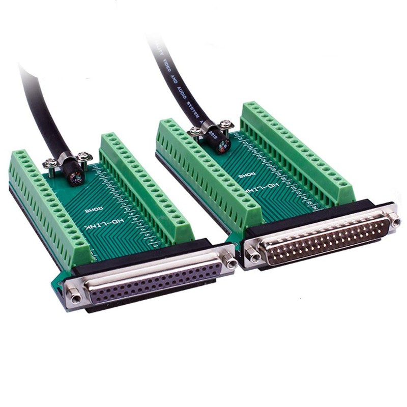 ANMBEST DB37 Solderless RS232 D-SUB Serial to 37-pin Port Terminal
