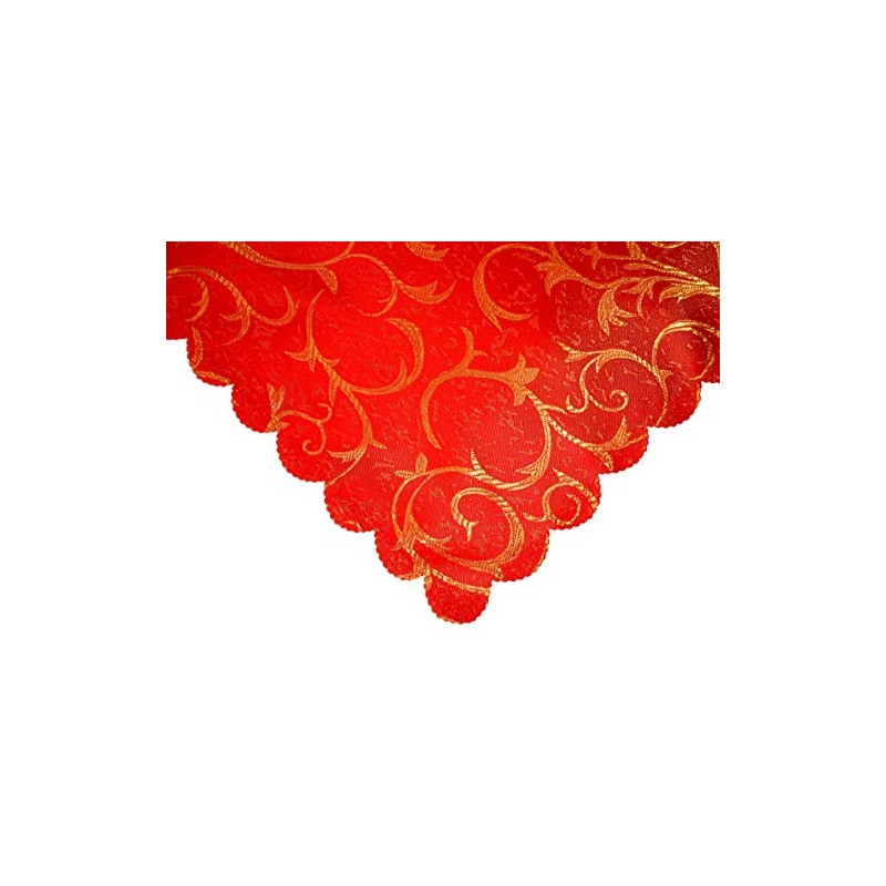 Elegant, Seamless, Wrinkle-Resistant, Durable, Reusable, Washable, Comfortable, Eco-Friendly Holiday/Christmas Table