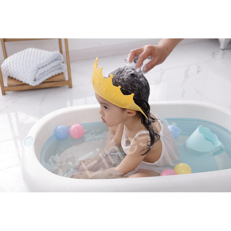 Shower Cap Children Baby Adjustable Crown Hair Washing Child Protection