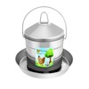 Automatic Chicken Feeder 8KG/17.6lbs, Stainless Steel Poultry Feeder, Heavy Duty