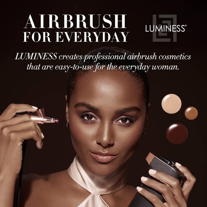 Luminess Air Icon Makeup Airbrush System and 4-Piece Foundation Starter