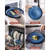 Famiware Star Dinnerware Set, Plates and Bowls Sets for 4