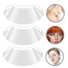 minkissy Hair Cutting Eye Shields 100pcs Plastic Eye Guards Shower