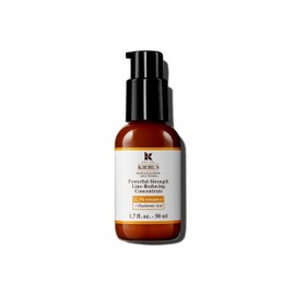 Kiehl's Kiehl's Powerful-Strength 12.5% Vitamin C Serum, Line-Reducing Concentrate for Face, Boosts Radiance & Firmness, Smooths & Plumps Skin, with Hyaluronic Acid, Dermatologist-Tested - 1.7 fl oz