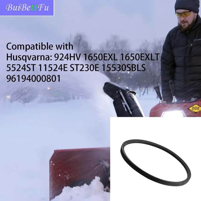 Snowblower 532408007 POULAN Kevlar Replacement Belt for AYP Husq-Varna