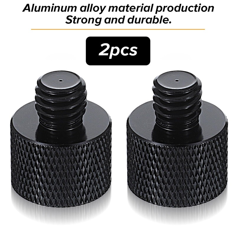 Mic Screw Adapter Thread 5/8 to 1/4 and 5/8 to