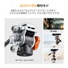 K&F Concept Fluid Head Smooth Stable Tripod Fluid Head Pan/Tilt