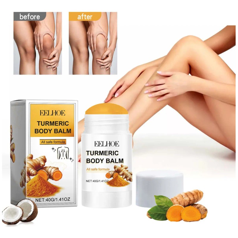 Barra De Belleza Nutritiva Con Cúrcuma, Crema Hidratante Par