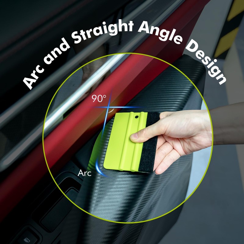 FOSHIO Bulldozer Squeegee Window Tint Kit, Car Squeegee for Windshields,