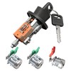 KPALAG Door Lock Cylinders & Ignition Switch with Keys Compatible