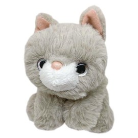 Monsueil 10694 Nuigurumi Cat Ochibi-chan Beige
