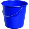 meiko Round Plastic Bucket without Spout 5 Litre Blue