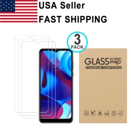 For Motorola 3PACK Tempered Glass For Motorola Moto G 5G G Play G Power 2021 2022 2023 G Pure - For Moto G Pure