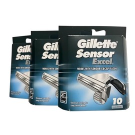 Gillette Sensor Excel - 30 Count (3 x 10 Pack)