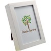 Nicola Spring Picture Box Frame - White - 4x6" (10x15cm)