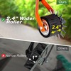 Walensee Wheel Rotary Edger, 69.7 Inch Hand Manual Edger Lawn