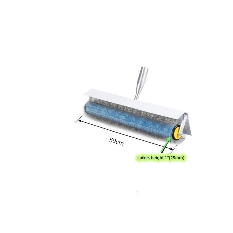 Zycoutool Spiked Screeding Compound Roller 20"x 1" Remove Bubble Smooth