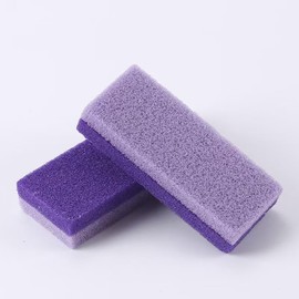 Foot Exfoliator Pedicure Tool Foot Callus Remover Scrubber (Purple, 12 * 2.5cm)