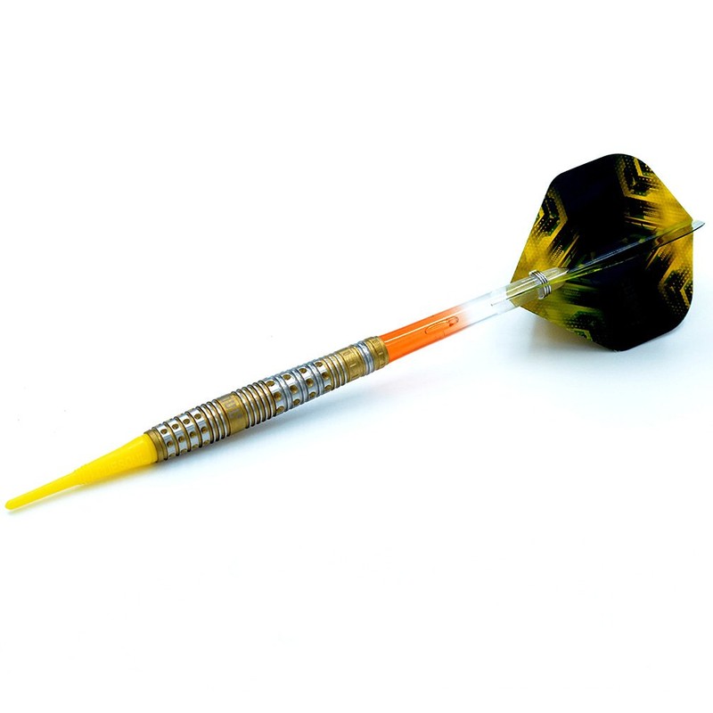 CUESOUL AURORA SERIES 18g Soft Tip Tungsten Dart Set, Titanium