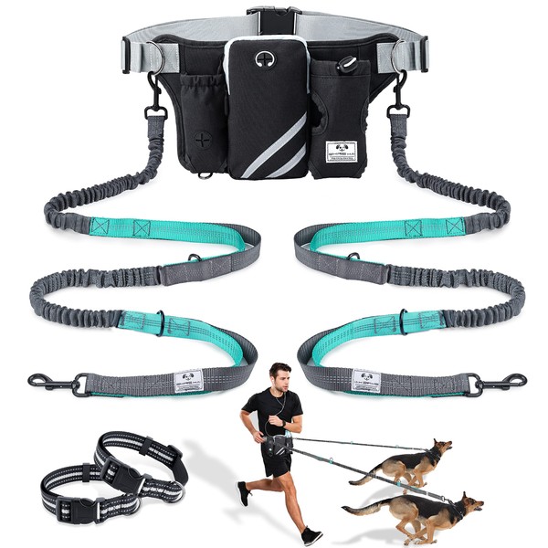 SHINE HAI SHINE HAI Retractable Hands Free Dog Leash with