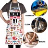 MYSOMY Canada Cooking Apron Canadian Kitchen Apron Canada Maple Leaf