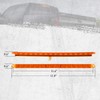 Partsam 2Pcs 12" Amber LED Turn Signal Light Bar -