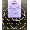 Claire’s Girls 2 Pairs of Large Silver Hoop Earrings 73972-2