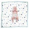 Muslin Baby Blanket, 6-Layer Cuddly Blanket, Cotton, 110 x 110